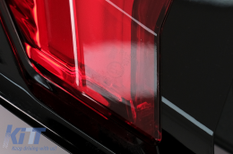 Full LED Задни светлини , подходящи за Ford Mustang VI S550 (2015-2019) Червен с Динамичен последователни Въртящи се светлини-image-6104722
