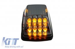 Full LED Задни светлини светлини с фарове за мъгла и Въртящи се светлини, подходящи за Mercedes G-class W463 (1989-2015) ЧЕРВЕНИ Динамичен последователни Въртящи се светлини-image-6047450