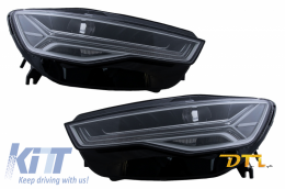 image-9-Full LED Фарове подходящи за Audi A6 4G C7 (2011-2018) Facelift Matrix Дизайн Sequential Динамичен Въртящи се светлини
