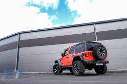 Full LED Задни светлини , подходящи за Jeep Wrangler IV JL/JLU (2018-up) RED с Динамичен стартиране и последователни Въртящи се светлини-image-6080364