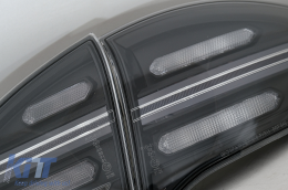 FULL LED задни светлини, подходящи за Porsche Cayenne 958 E2 92A Prefacelift (2010-2014) Черен дим с Динамичен мигачи-image-6064695