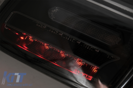 FULL LED задни светлини, подходящи за Porsche Cayenne 958 E2 92A Prefacelift (2010-2014) Черен дим с Динамичен мигачи-image-6067444
