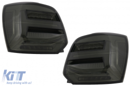 image-47-Задни светлини Full LED подходящи за VW Polo 6R 6C 61 (2011-2017) Последователни Динамичен Въртящи се светлини Vento Look дим