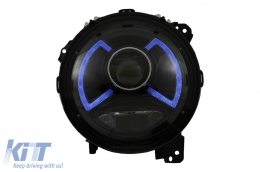 Full LED Фарове , подходящи за Jeep Wrangler IV JL/JLU (2018-up) Light Bar-image-6068742