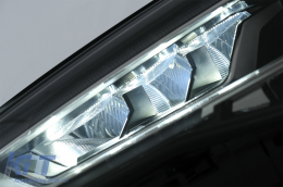 Full LED Фарове , подходящи за Audi A3 8V Pre-Facelift (2013-2016) Надстройка за Халоген с последователни Динамичен Въртящи се светлини LHD-image-6074908