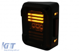 Full LED Задни светлини , подходящи за Jeep Wrangler JK (2007-2017) дим-image-6080638