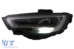 Full LED Фарове , подходящи за Audi A3 8V Pre-Facelift (2013-2016) Надстройка за Ксенон с последователни Динамичен Въртящи се светлини-image-6082473