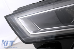 Full LED Фарове , подходящи за Audi A3 8V Pre-Facelift (2013-2016) Надстройка за Ксенон с последователни Динамичен Въртящи се светлини-image-6082476