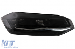 Full LED Фарове , подходящи за VW Polo AW MK6 (2018-2020) с Динамичен стартиране и последователни Въртящи се светлини-image-6082613