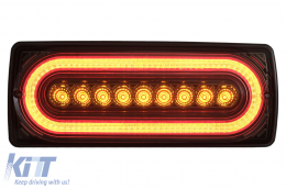 Full LED Задни светлини , подходящи за Mercedes G-Class W463 (1989-2017) с Динамичен последователен мигач дим-image-6086001