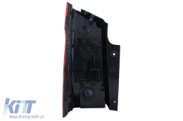 Full LED Задни светлини дим , подходящи за Mercedes V-Class W447 (2014-2019) Единична Задна врата с Динамичен последователни Въртящи се светлини-image-6111629