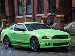 Full LED Фарове , подходящи за Ford Mustang V (2010-2014) с Динамичен последователни светлини за завиване-image-6089677