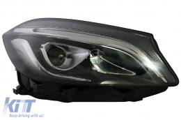 Full LED Фарове подходящи за Mercedes A-Class W176 (2012-2018) само за Халоген-image-6095008