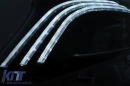 Full LED Фарове подходящи за Mercedes V-Class W447 (2016-2020) Черен-image-6096310