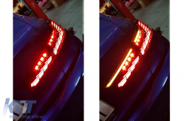 Full LED Задни светлини , подходящи за BMW 3 Series G20 G28 M3 G80 Sedan (2018-2022) Червен дим с Динамичен последователни светлини за завиване-image-6097861