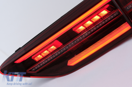 Full LED Задни светлини , подходящи за VW Golf VIII Хечбек Mk8 MQB (2020-Up) Динамичен последователни Въртящи се светлини-image-6096570