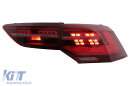 Full LED Задни светлини , подходящи за VW Golf VIII Хечбек Mk8 MQB (2020-Up) Динамичен последователни Въртящи се светлини-image-6096574