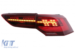 Full LED Задни светлини , подходящи за VW Golf VIII Хечбек Mk8 MQB (2020-Up) Динамичен последователни Въртящи се светлини-image-6096578