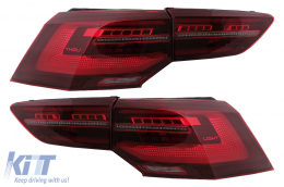 Full LED Задни светлини , подходящи за VW Golf VIII Хечбек Mk8 MQB (2020-Up) Динамичен последователни Въртящи се светлини-image-6096584