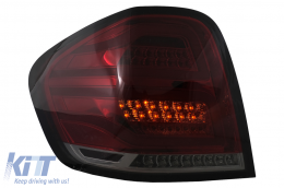 FULL LED Задни светлини подходящи за Mercedes M-Class W164 (2005-2008) Червен дим-image-6099149