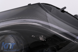 Full Multibeam LED Headlights suitable for Mercedes C-Class W205 S205 (2014-2018) LHD-image-6075572