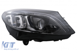 Full Multibeam LED Фарове подходящи за Mercedes C-Class W205 S205 (2014-2018) LHD-image-6075568