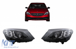 Full Multibeam LED Фарове подходящи за Mercedes C-Class W205 S205 (2014-2018) LHD-image-6100148