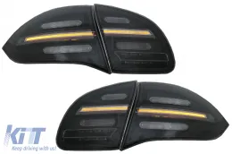 image-46-FullLED Rücklichter für Porsche Cayenne 958 E2 92A 10-14 Schwarz Rauch Dynamisch