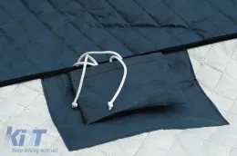 Funda de almohada Carpassion adecuada para hatchback, coche familiar contra granizo tamaño M 355x380cm, azul-image-6144637