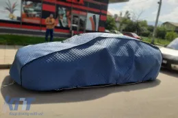 Funda de almohada Carpassion adecuada para hatchback, coche familiar contra granizo tamaño XXL 485x510cm, azul-image-6144683
