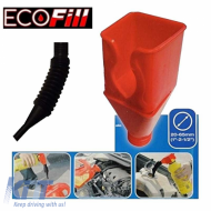 Funel Ecofil Plastic Red With Tube Car+