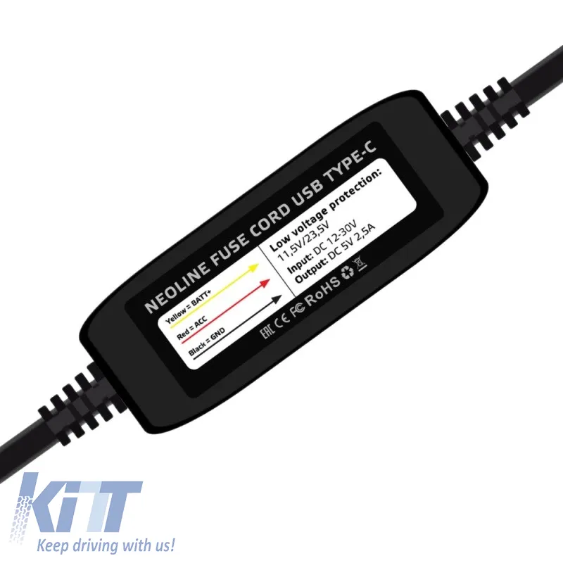 Fuse Cord 3PIN Neoline suitable for Flash 2K / Dual