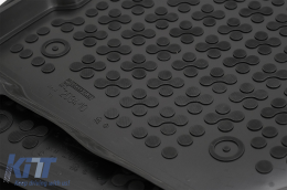 Fußmatten Gummi Schwarz für Dacia Sandero II Stepway Version 4x4 2019+-image-6084072