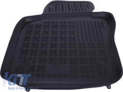 Fußmattengummi Schwarz für Leon 1P Octavia II VW Golf 5 6 Jetta V Scirocco III-image-5999546