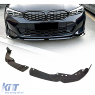 G20 M Performance Front Lip Piano Black ABS / 2022 After  (2 Piece)