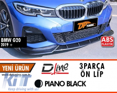 image-2-G20 M Technic Frontlippe Klavier Schwarz ABS / 2019 - (3 Teile)