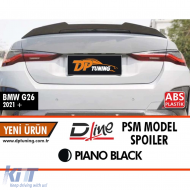 image-11-G26 PSM Style Heckspoiler Piano Schwarz ABS / 2020 nach