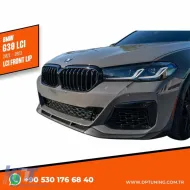 image-19-G30 LCI Competition Front Lip Piano Black ABS / 2021-2023