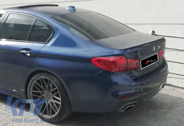 image-31-G30 M Performance Rear Trunk Anatomic Spoiler Raw Surface ABS / 2017 -