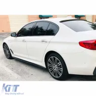 image-46-G30 Side Skirts Lower Lip Piano Black Vacuum Plastic / 2017 - up