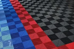image-47-Garage Interlocking Floor Tiles Warehouse Modular Flooring Black Anti-Scratch Waterproof Eco-Friendly