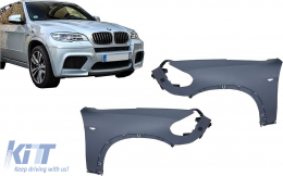 Garde boue pour BMW X5 E70 06-13 Ailes Avant SRA LCI Design-image-6101123