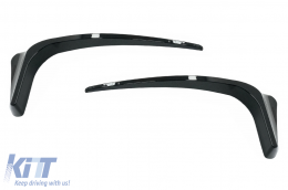 Garnitures phares ailerons répartiteurs arrière pour VW Golf 7.5 17-19 noir brillant-image-6086495