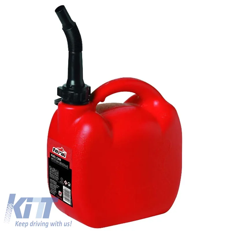 Gas Can Plastic Red 20 Lt Feral