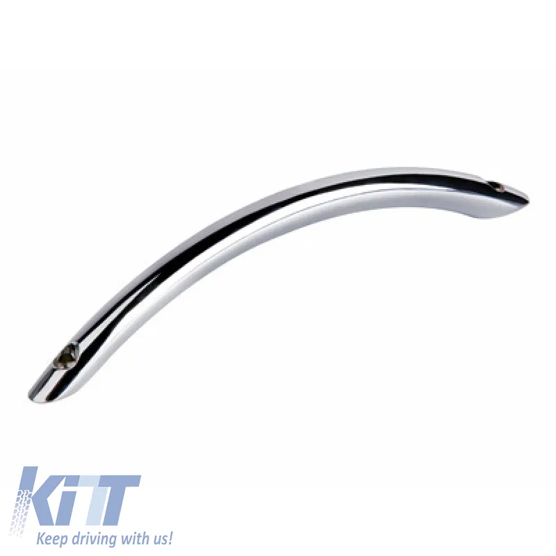 Gear Bars "TT" 15cm x 2.9cm Chrome 2 Pieces