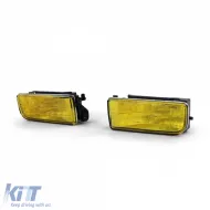 Gelb gerippte Nebelscheinwerfer-Set geeignet für BMW 3er E36, auch M3 90-99-image-6276575