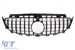 image-41-Gitter für Mercedes E W213 S213 C238 16-19 GTR Panamericana Look Chrom 360 Kamera