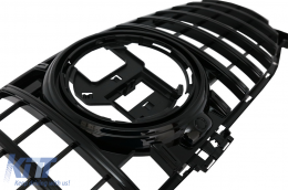 Gitter für Mercedes GLE W167 V167 C167 Standard 2019-06.2023 GT-R Panamericana-Look Schwarz-image-6090331
