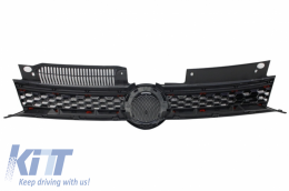 Gitter für VW Golf 6VI 08-12 Scheinwerfer LED DRL U-Look Rückleuchten Full LED-image-6037459