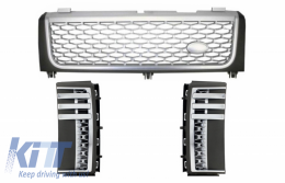 image-61-Gitter Grau-Silber & Seitenschlitze für Vogue L322 2002-2005 Autobiography Look